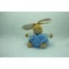 DOUDOU PELUCHE LAPIN PLUME KALOO
