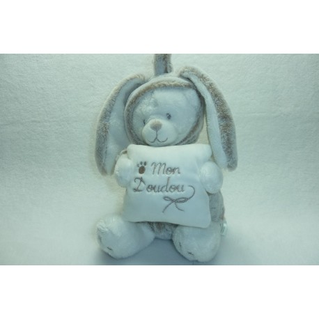 DOUDOU OURS MUSICAL DEGUISE EN LAPIN NICOTOY SIMBA TOYS