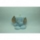 DOUDOU SEMI PLAT ELEPHANT COLLECTION LES RIGOLOS NATTOU
