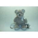 DOUDOU OURS PELUCHE ACTIVITES D'EVEIL POMMETTE