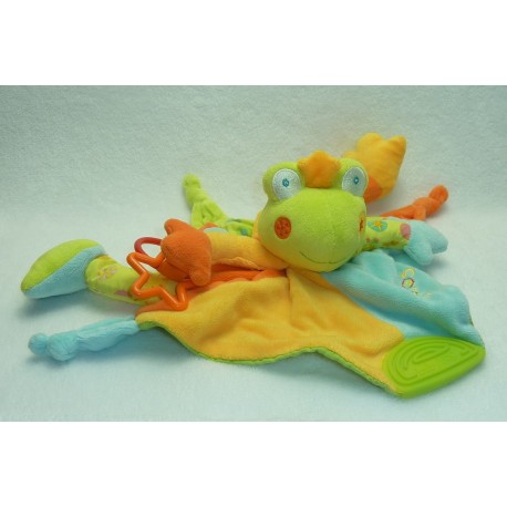 DOUDOU GRENOUILLE LOMOLOS ACTIVITES D'EVEIL BABYSUN