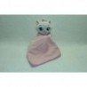 DOUDOU CHAT PELUCHE AVEC MOUCHOIR MARIE LES ARISTOCHATS DISNEY