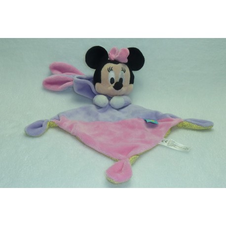 DOUDOU SOURIS MINNIE DEGUISE EN LAPIN DISNEY