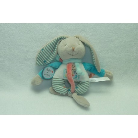 DOUDOU LAPIN HAPPY HOCHET DC2983 DOUDOU ET COMPAGNIE