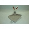 DOUDOU LAPIN PELUCHE AVEC MOUCHOIR DC3067RS DOUDOU ET COMPAGNIE