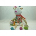 DOUDOU VACHE PELUCHE EBULOBO