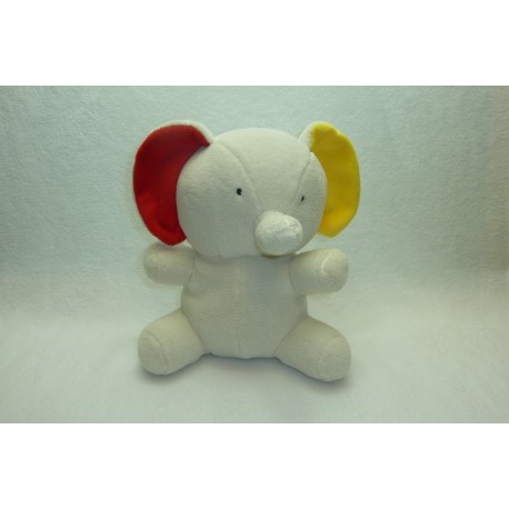 DOUDOU ELEPHANT PELUCHE PAPOUM FLEURUS