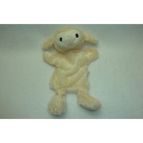 DOUDOU MOUTON MARIONNETTE TOI TOYS