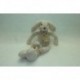 DOUDOU LAPIN PELUCHE FRIMOUSSES CHAUSSETTES HO1397 HISTOIRE D'OURS