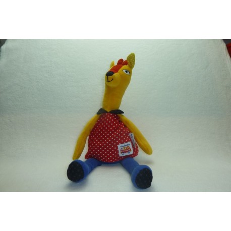 DOUDOU GIRAFE PELUCHE LES POPIPOP MOULIN ROTY