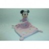 DOUDOU SOURIS PELUCHE MINNIE AVEC MOUCHOIR DISNEY