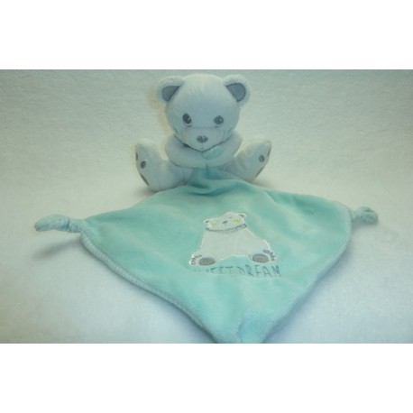 DOUDOU PELUCHE OURS AVEC MOUCHOIR NICOTOY SIMBA TOYS