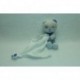 DOUDOU OURS CAJOU AVEC MOUCHOIR SUCRE D'ORGE