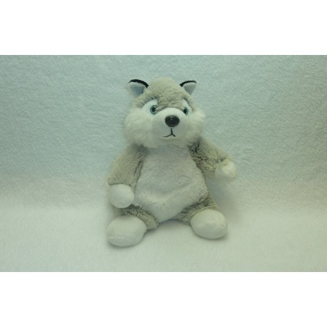 DOUDOU CHIEN HUSKY PELUCHE RODA RODADOU