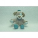DOUDOU CHIEN PELUCHE GASTON ET CYRIL PETIT MODELE NATTOU