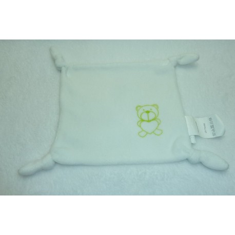 DOUDOU CARRE PLAT OURS DE GROOTE