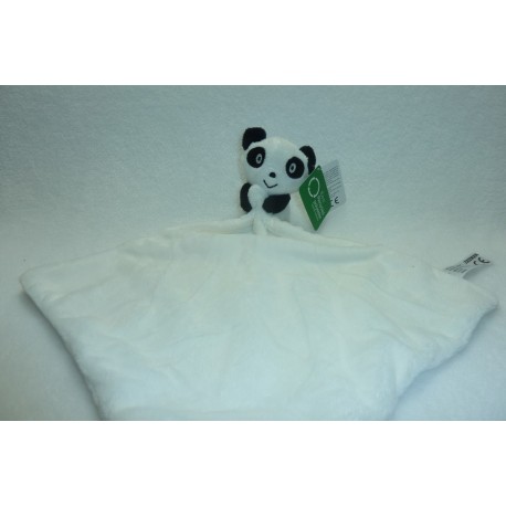 DOUDOU PANDA PELUCHE AVEC MOUCHOIR ZEEMAN