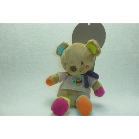 DOUDOU OURS PELUCHE NICOTOY SIMBA TOYS