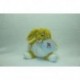 DOUDOU LAPIN PELUCHE MOUTARDE BLANC NICOTOY SIMBA TOYS