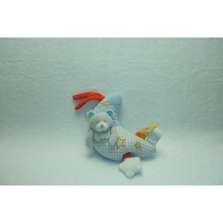 DOUDOU MUSICAL OURS LUMINESCENT DC3015 DOUDOU ET COMPAGNIE