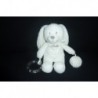DOUDOU LAPIN PELUCHE POMMETTE