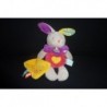 DOUDOU LAPIN AVEC MOUCHOIR COLLECTION LES ZETIK'T BABY'NAT