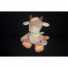DOUDOU VACHE PELUCHE COLLECTION LITTLE GARDEN NATTOU