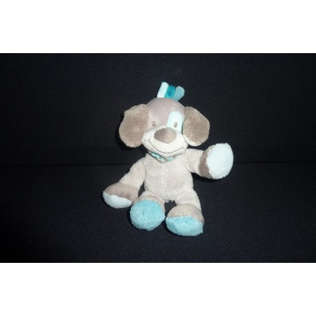 DOUDOU CHIEN PETIT MODELE COLLECTION GASTON ET CYRIL NATTOU