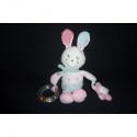 DOUDOU LAPIN PELUCHE ACTIVITES D'EVEIL NICOTOY SIMBA DICKIE