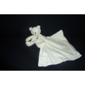 DOUDOU OURS AVEC MOUCHOIR SUCRE D'ORGE