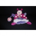 DOUDOU COCCINELLE FRAMBOISELLE MARIONNETTE DOUDOU ET COMPAGNIE