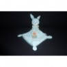 DOUDOU LAPIN AVEC MOUCHOIR POMMETTE