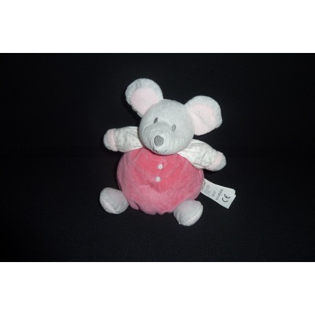 DOUDOU SOURIS PELUCHE OBAIBI