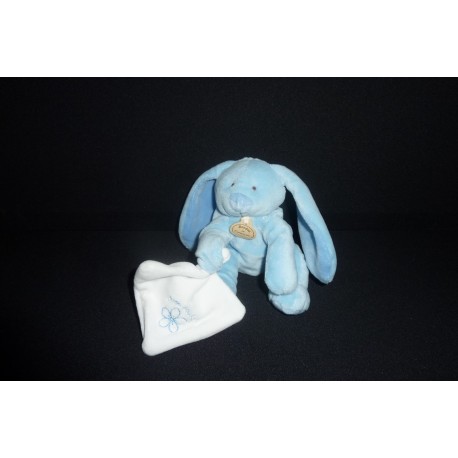 DOUDOU LAPIN PELUCHE AVEC MOUCHOIR DOUDOU ET COMPAGNIE