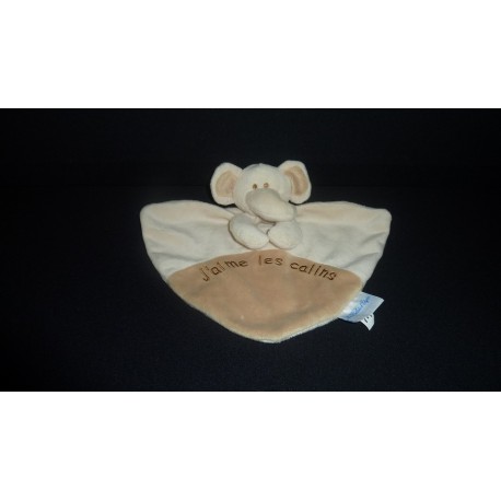 DOUDOU ELEPHANT J'aime les calins LES BEBES D'ELYSEA