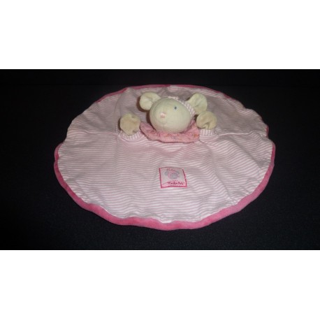 DOUDOU SOURIS MARIONNETTE LILA MOULIN ROTY