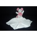 DOUDOU SOURIS AVEC MOUCHOIR SUCRE D'ORGE