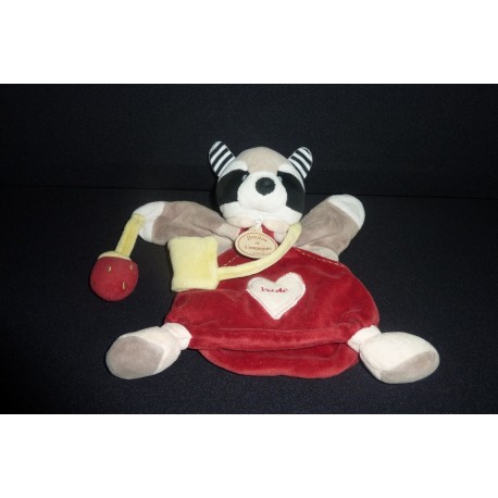 DOUDOU RATON LAVEUR ISIDRO MARIONNETTE DOUDOU ET COMPAGNIE