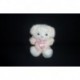DOUDOU CHIEN PELUCHE VINTAGE SUCRE D'ORGE