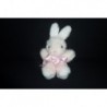 DOUDOU LAPIN PELUCHE VINTAGE SUCRE D'ORGE