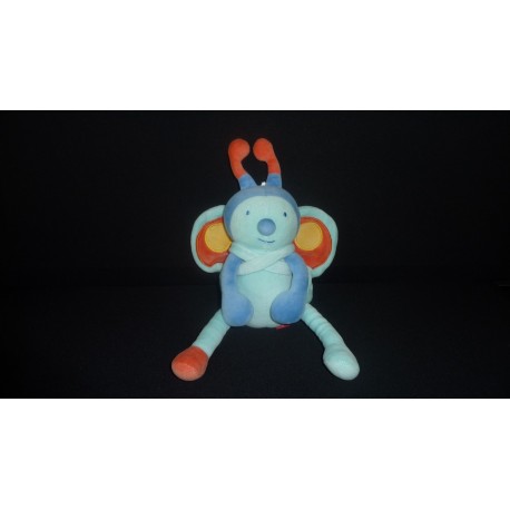 DOUDOU PAPILLON PELUCHE LES PETITES BEBETTES