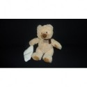 DOUDOU OURS PELUCHE AVEC MOUCHOIR BABY'NAT