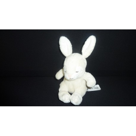 DOUDOU LAPIN DORMEUR PELUCHE H&M
