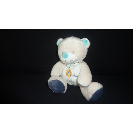 DOUDOU OURS PELUCHE ARTHUR ET LOLA