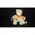 DOUDOU OURS ACTIVITES D'EVEIL PELUCHE BABY'NAT