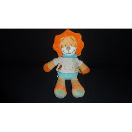 DOUDOU LION PELUCHE TEX BABY