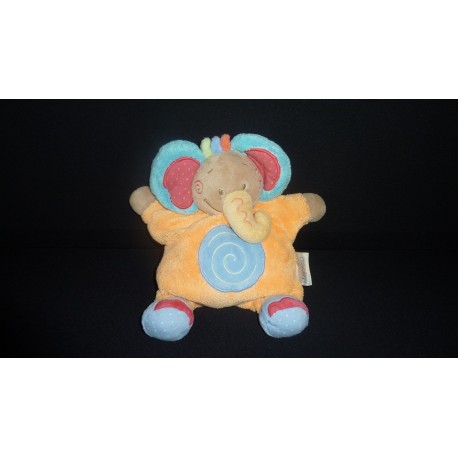 DOUDOU ELEPHANT SEMI PLAT NATTOU