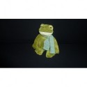 DOUDOU GRENOUILLE PELUCHE LASCAR