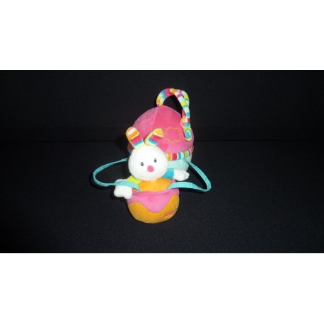 DOUDOU LAPIN EN MONTGOLFIERE MUSICAL BABYSUN