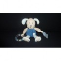 DOUDOU CHIEN ACTIVITES D'EVEIL PELUCHE POMMETTE